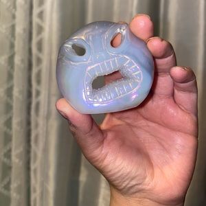 Jack Skellington Aura Druzy Agate✨